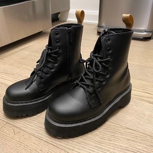 Dr. Martens VEGAN JADON II MONO PLATFORM BOOTS Womens Size 6